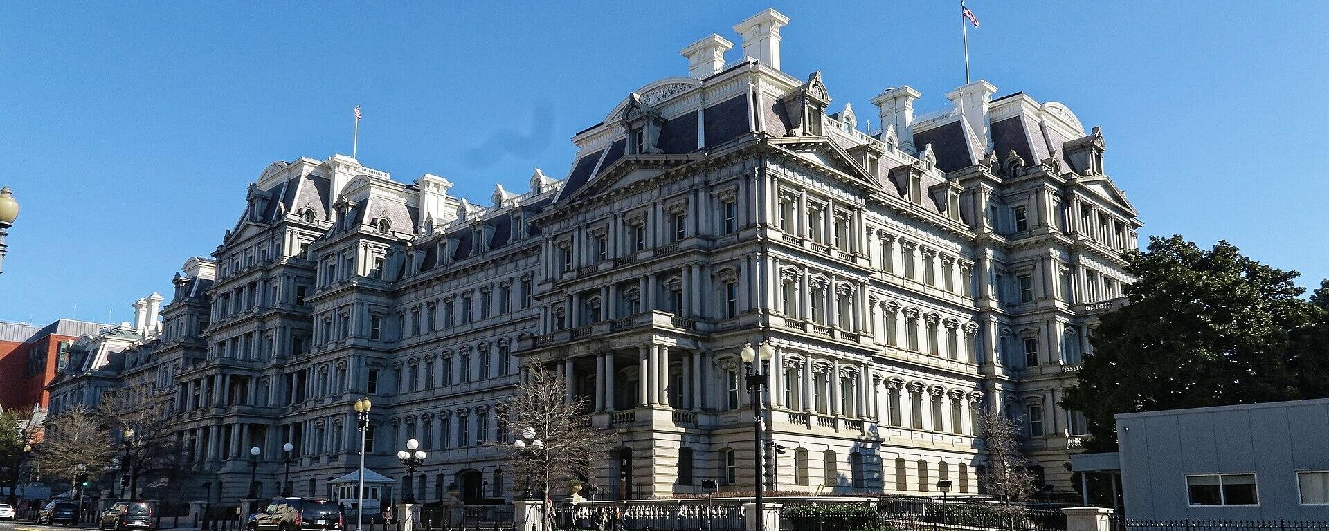 DOGE办公室设于艾森豪威尔行政办公大楼 - 俄罗斯卫星通讯社, 1920, 14.04.2025