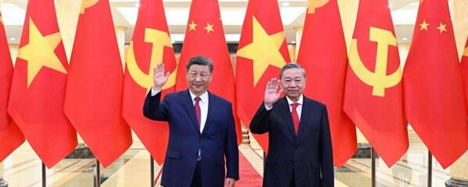  習近平同越共中央總書記蘇林舉行會談 - 俄羅斯衛星通訊社, 1920, 17.04.2026