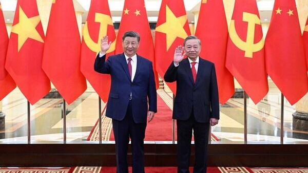  习近平同越共中央总书记苏林举行会谈 - 俄罗斯卫星通讯社