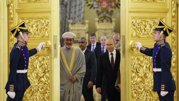 俄羅斯總統普京會見阿曼蘇丹海賽姆·本·塔里克·阿勒賽義德 - 俄羅斯衛星通訊社