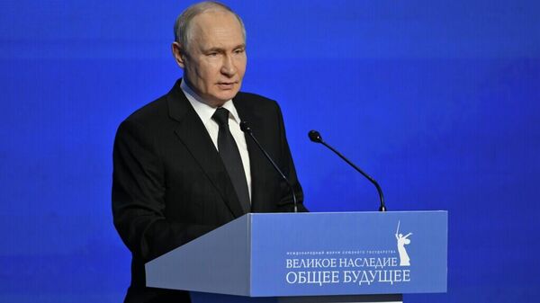 普京稱勝利日是俄羅斯人的神聖節日 - 俄羅斯衛星通訊社