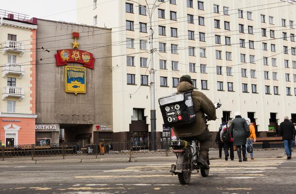 摩尔曼斯克街景 摩尔曼斯克街景 - 俄罗斯卫星通讯社