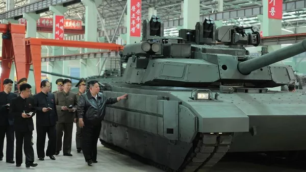 朝中社：金正恩視察朝鮮最大坦克製造廠 - 俄羅斯衛星通訊社