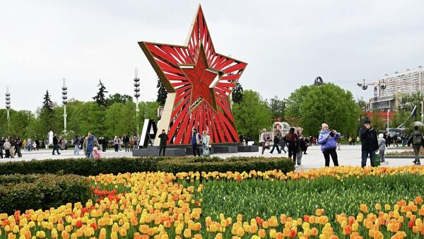 Украшение Москвы во Дню Победы - 俄羅斯衛星通訊社