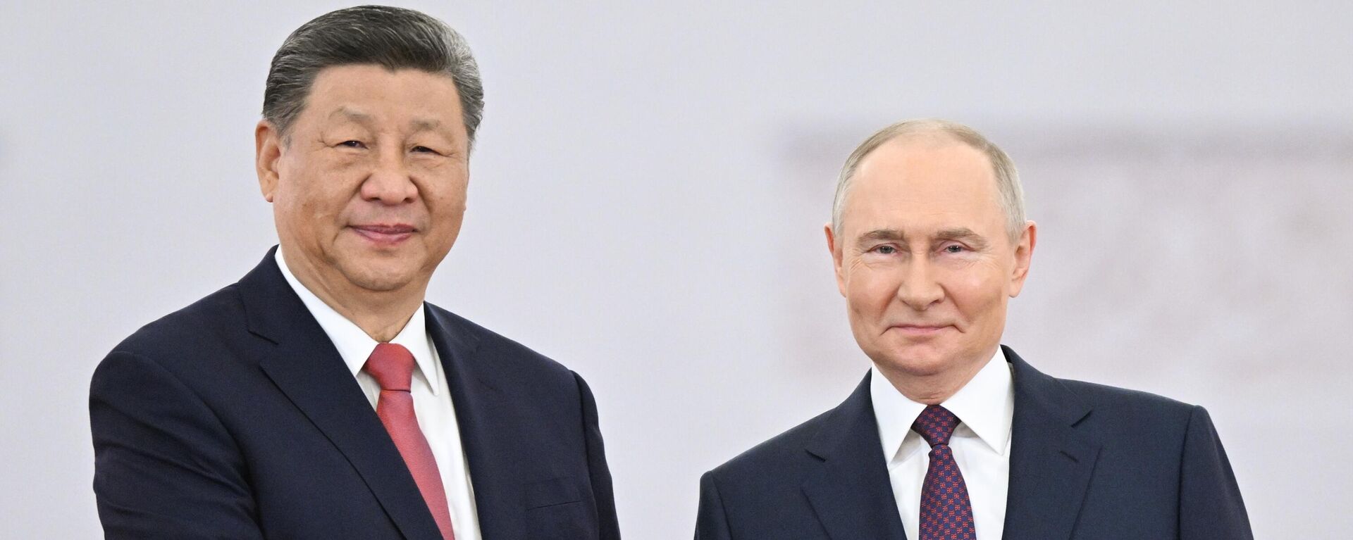 俄中联合声明：俄中不允许外来势力干涉两国关系和内政 - 俄罗斯卫星通讯社, 1920, 09.05.2025