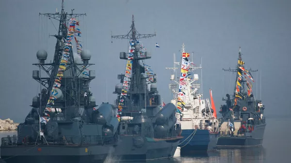俄艦在波羅的海舉行演習 - 俄羅斯衛星通訊社