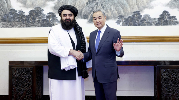 王毅会见阿富汗代理外长穆塔基 - 俄罗斯卫星通讯社