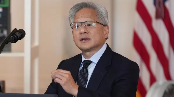 英偉達首席執行官黃仁勳 - 俄羅斯衛星通訊社