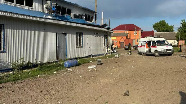 Последствия массированного удара ВСУ по Льгову в Курской области - 俄罗斯卫星通讯社