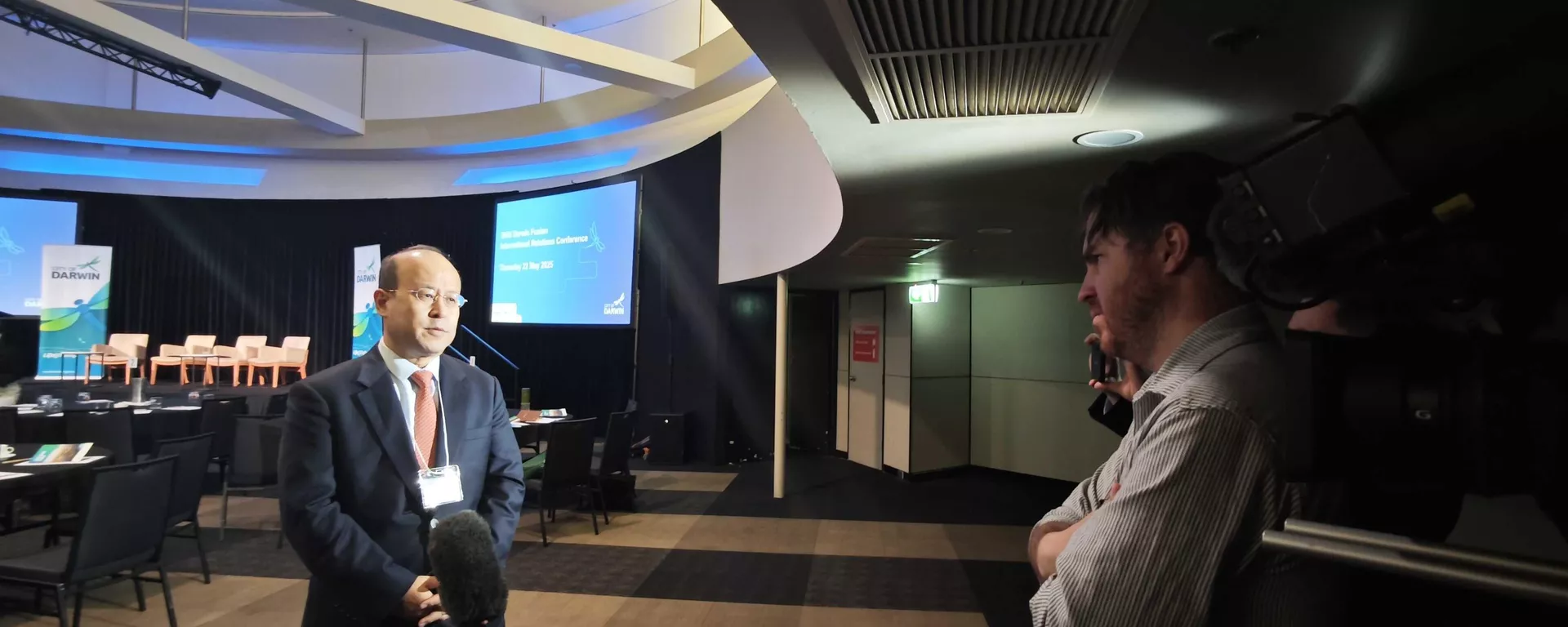 中国驻澳大利亚大使肖千就达尔文港问题接受中澳媒体采访 - 俄罗斯卫星通讯社, 1920, 27.05.2025