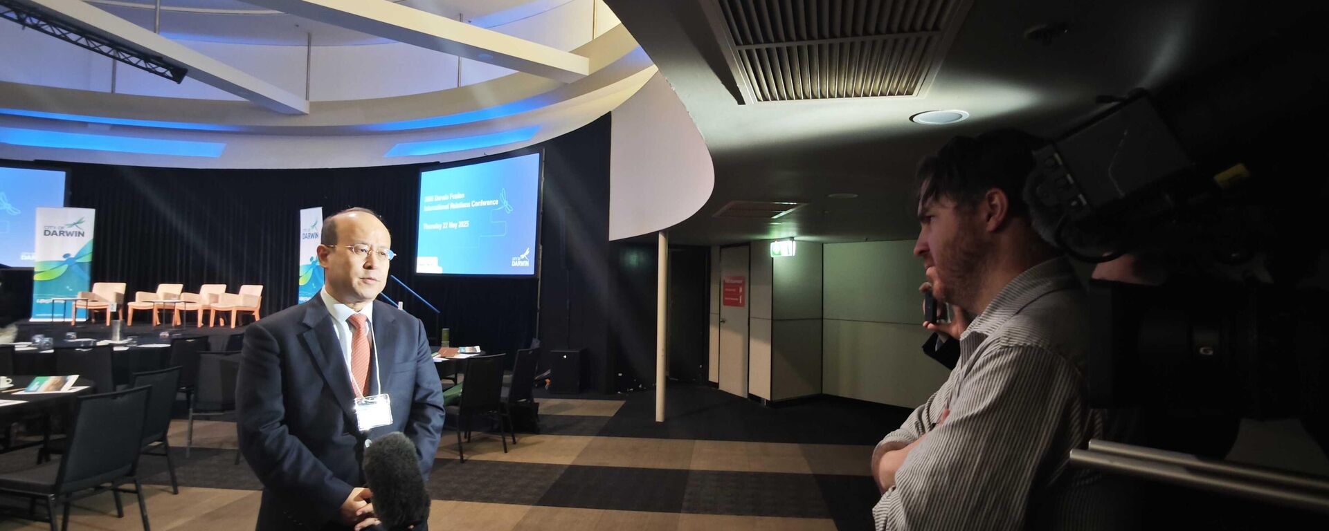 中国驻澳大利亚大使肖千就达尔文港问题接受中澳媒体采访 - 俄罗斯卫星通讯社, 1920, 27.05.2025