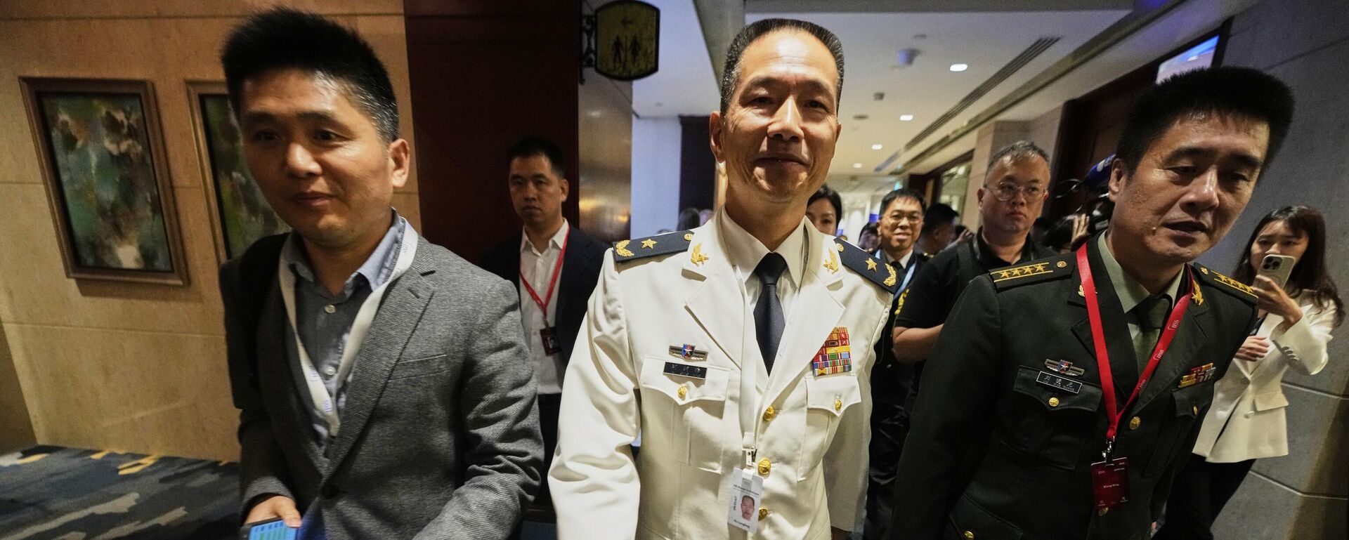 中國人民解放軍國防大學代表團團長、國防大學副校長兼教育長胡鋼鋒少將 中國人民解放軍國防大學代表團團長、國防大學副校長兼教育長胡鋼鋒少將 - 俄羅斯衛星通訊社, 1920, 31.05.2025