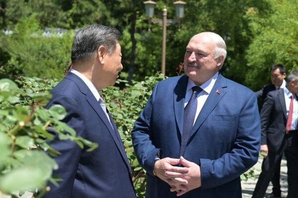 卢卡申科与习近平在北京举行会晤 卢卡申科与习近平在北京举行会晤 - 俄罗斯卫星通讯社
