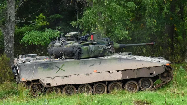 瑞典CV90步兵戰車 - 俄羅斯衛星通訊社
