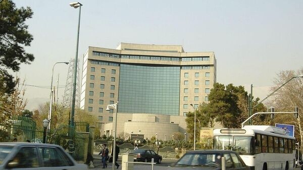  IRIB (Islamic Republic of Iran Broadcasting) 总部 - 俄罗斯卫星通讯社