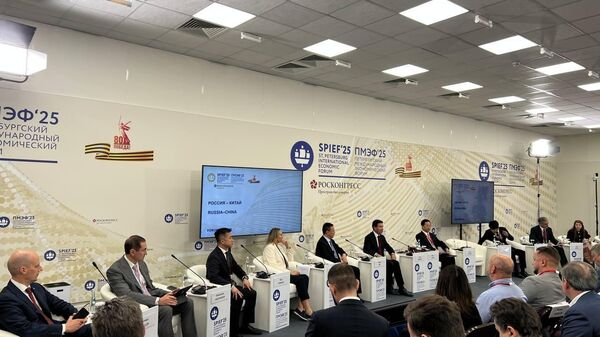 “俄羅斯-中國”商務對話在聖彼得堡國際經濟論壇舉行 - 俄羅斯衛星通訊社