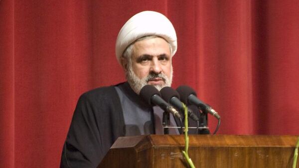 黎巴嫩真主党领导人纳伊姆•卡西姆 - 俄罗斯卫星通讯社