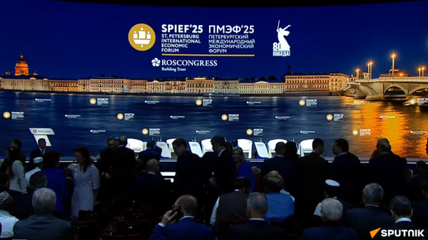 2025年聖彼得堡國際經濟論壇 - 俄羅斯衛星通訊社