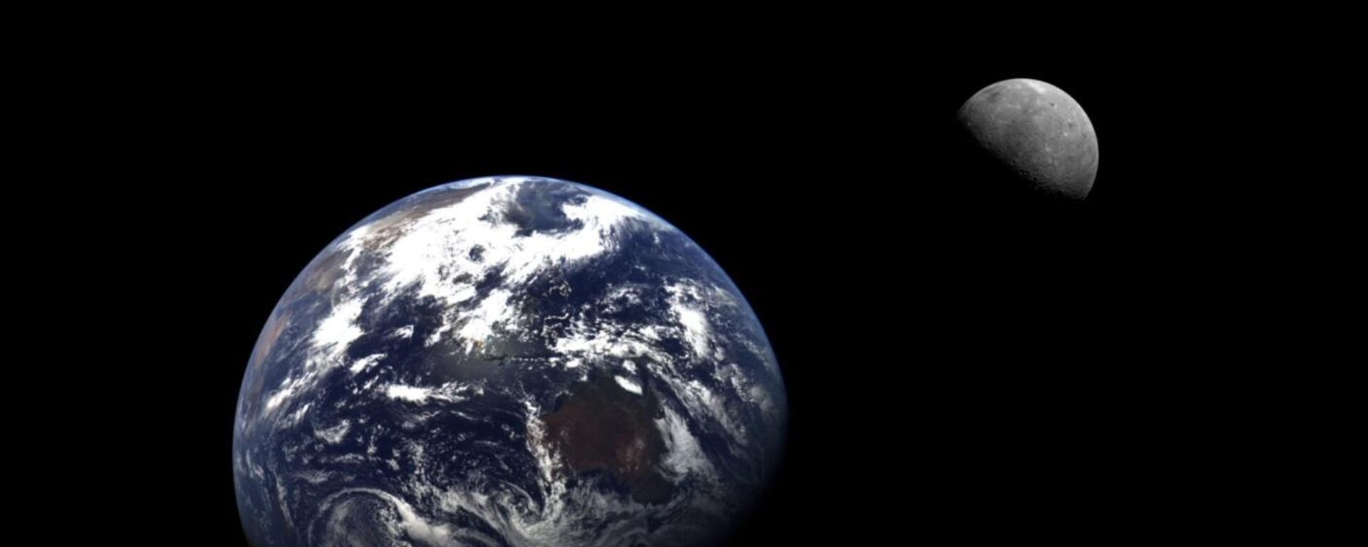 中國航天局發佈行天問二號探測器在軌拍攝的地月影像圖 - 俄羅斯衛星通訊社, 1920, 01.07.2025