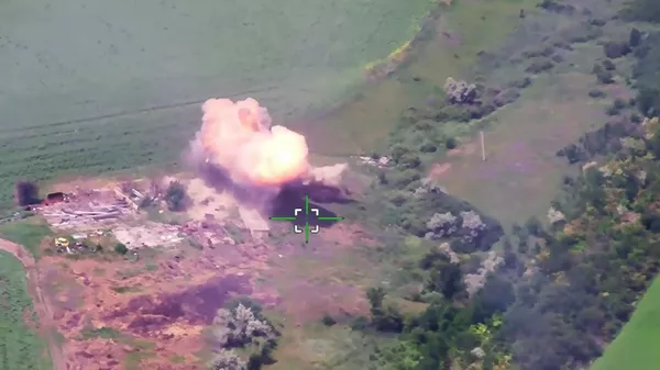 俄軍借助“天竺葵”無人機摧毀烏軍在頓涅茨克人民共和國一臨時部署點 - 俄羅斯衛星通訊社