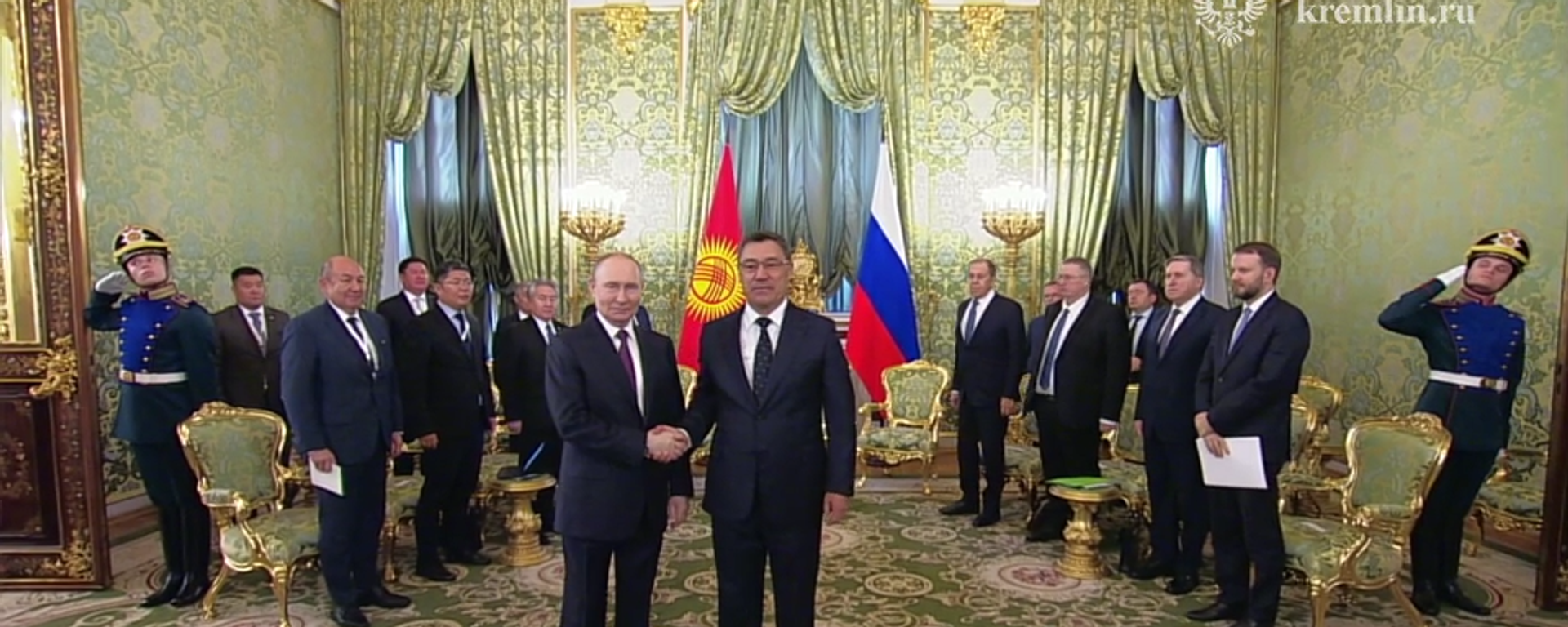 普京：俄罗斯是吉尔吉斯斯坦的主要伙伴国之一 - 俄罗斯卫星通讯社, 1920, 02.07.2025