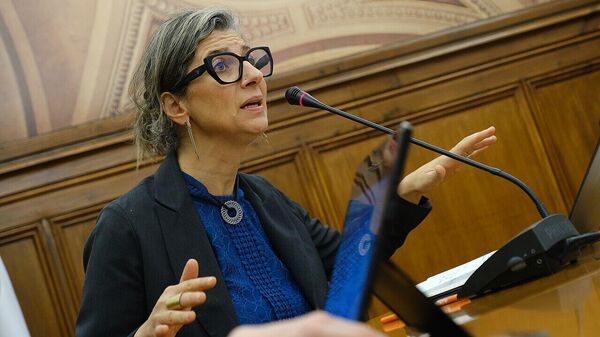 聯合國巴勒斯坦領土人權狀況特別報告員弗蘭切斯卡·阿爾巴內塞 - 俄羅斯衛星通訊社