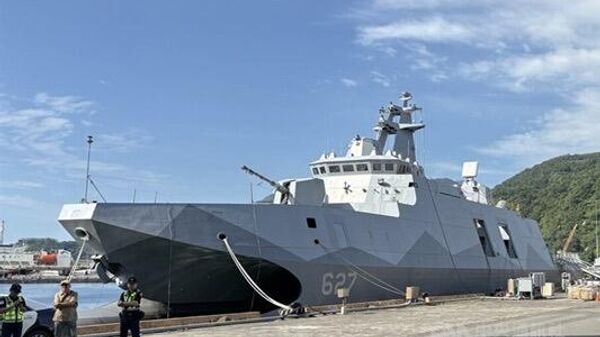 台灣下水隱形護衛艦，將於2026年移交該島海軍 - 俄羅斯衛星通訊社