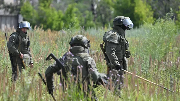 俄工兵：烏軍在庫爾斯克州使用德國產磁感應地雷 - 俄羅斯衛星通訊社