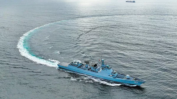 中國海軍護航編隊 資料圖 - 俄羅斯衛星通訊社