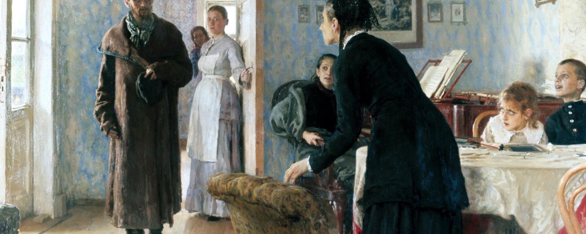 列賓名畫《意外歸來》 - 俄羅斯衛星通訊社, 1920, 23.07.2025