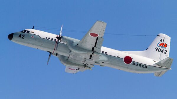 日本YS-11M侦察机 资料图 - 俄罗斯卫星通讯社