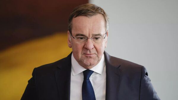 德国国防部长鲍里斯·皮斯托里乌斯 - 俄罗斯卫星通讯社