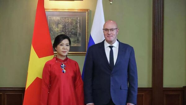 俄副总理与越共中央总书记夫人举行工作会晤 - 俄罗斯卫星通讯社