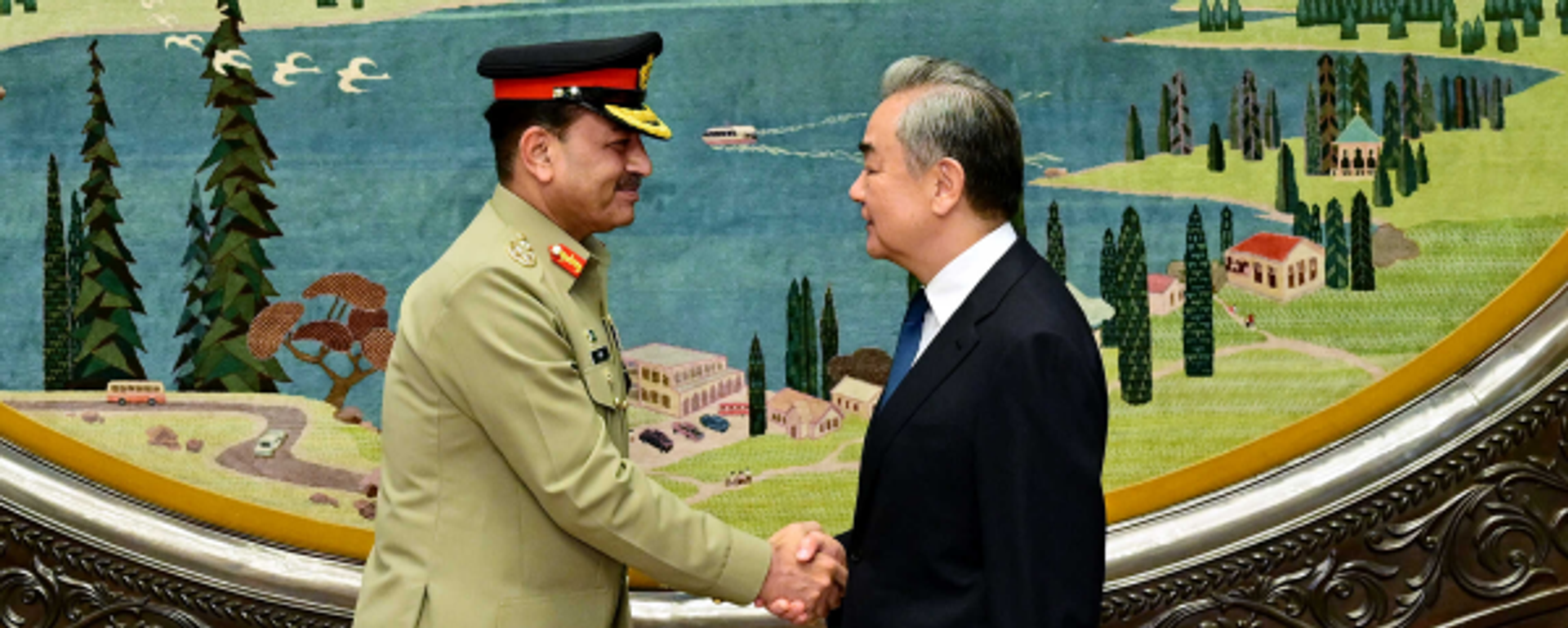 王毅會見巴基斯坦陸軍參謀長穆尼爾 - 俄羅斯衛星通訊社, 1920, 26.07.2025