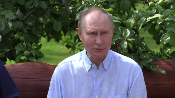 普京：俄罗斯制造出第一批“榛树”导弹系统，已经列装军队 - 俄罗斯卫星通讯社