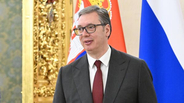塞尔维亚总统亚历山大·武契奇 - 俄罗斯卫星通讯社