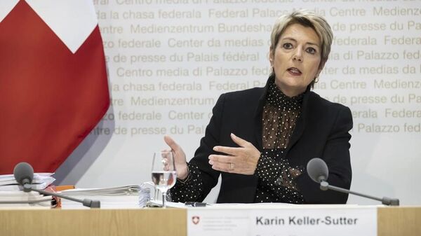 瑞士聯邦主席凱勒-祖特爾 - 俄羅斯衛星通訊社