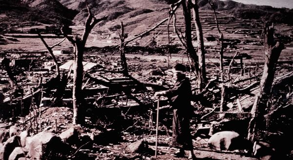 1945年8月9日原子彈爆炸後的日本長崎。 - 俄羅斯衛星通訊社