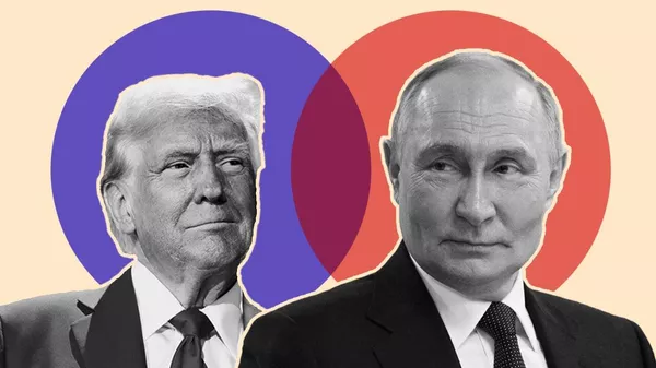 Путин и Трамп - 俄羅斯衛星通訊社