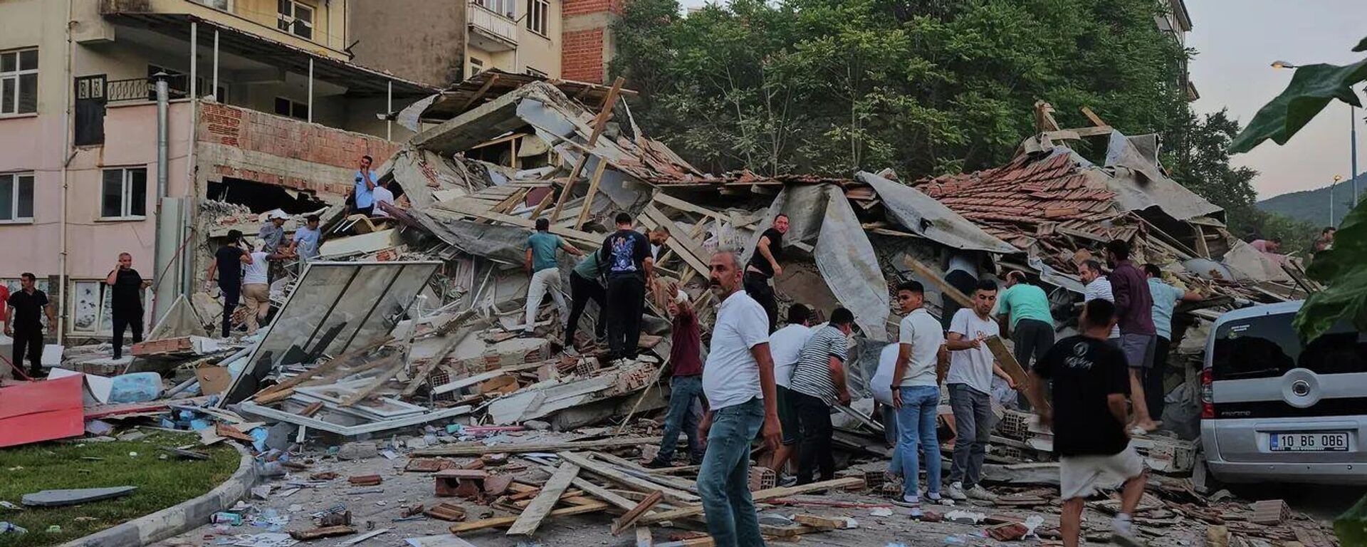 土耳其巴勒克埃西尔省地震 - 俄罗斯卫星通讯社, 1920, 11.08.2025