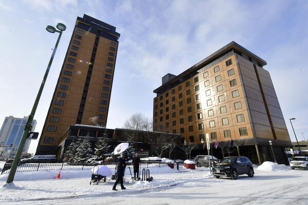 阿拉斯加州安克雷奇的库克船长酒店。2021年3月18日，美国和中国代表团在此举行会谈。 - 俄罗斯卫星通讯社