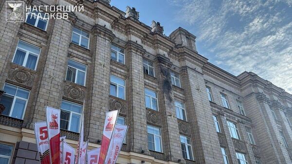 俄州长：乌军袭击别尔哥罗德州政府大楼 - 俄罗斯卫星通讯社