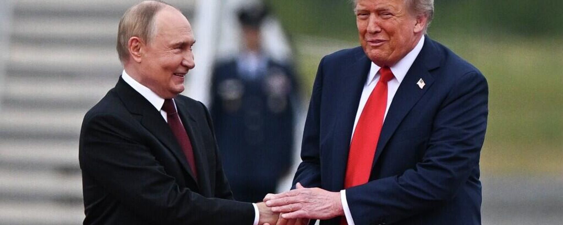 俄罗斯总统普京和美国总统特朗普在阿拉斯加埃尔门多夫-理查森军事基地举行会晤 - 俄罗斯卫星通讯社, 1920, 16.08.2025