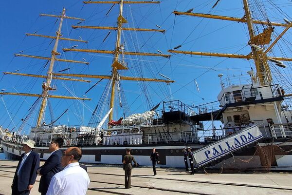 為紀念歷史性週年紀念日俄“帕拉達”號帆船護衛艦停靠朝鮮 為紀念歷史性週年紀念日俄“帕拉達”號帆船護衛艦停靠朝鮮 - 俄羅斯衛星通訊社