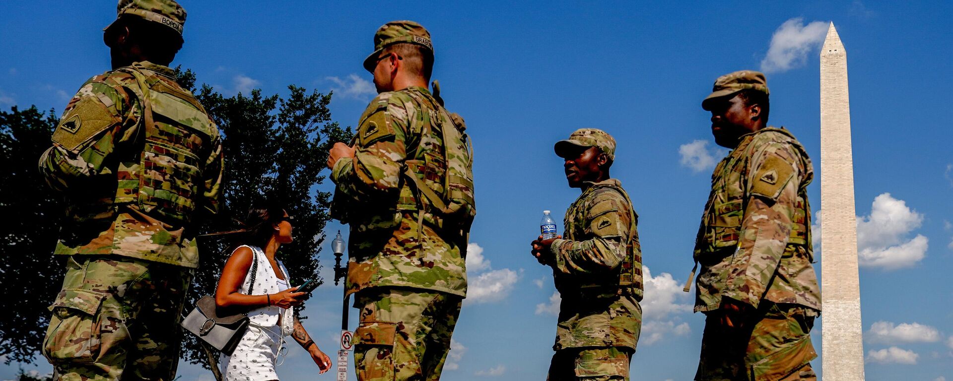 華盛頓街頭的國民警衛隊 - 俄羅斯衛星通訊社, 1920, 18.08.2025