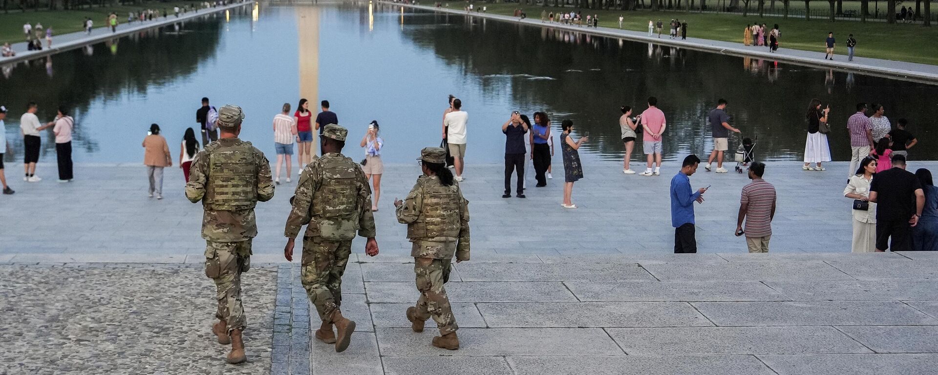 美國國民警衛隊隊員在華盛頓（資料圖片） - 俄羅斯衛星通訊社, 1920, 27.11.2025