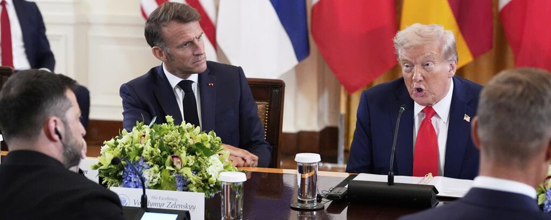 俄外交部：澤連斯基在白宮受到重重一擊 - 俄羅斯衛星通訊社, 1920, 20.08.2025