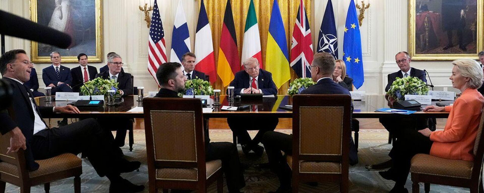 媒体：美欧将立即着手开展为乌方提供安全保障的工作 - 俄罗斯卫星通讯社, 1920, 19.08.2025