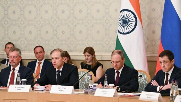  俄罗斯第一副总理丹尼斯·曼图罗夫 - 俄罗斯卫星通讯社