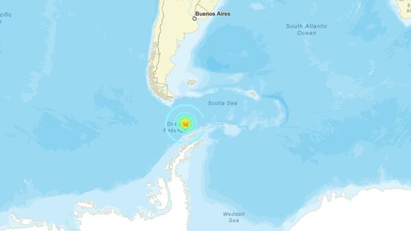 德雷克海峡发生7.5级地震 - 俄罗斯卫星通讯社